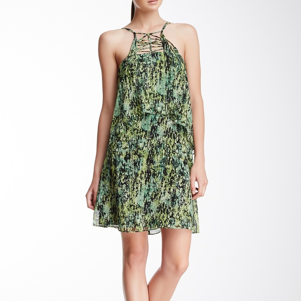 BCBG Maxazria Green Dress